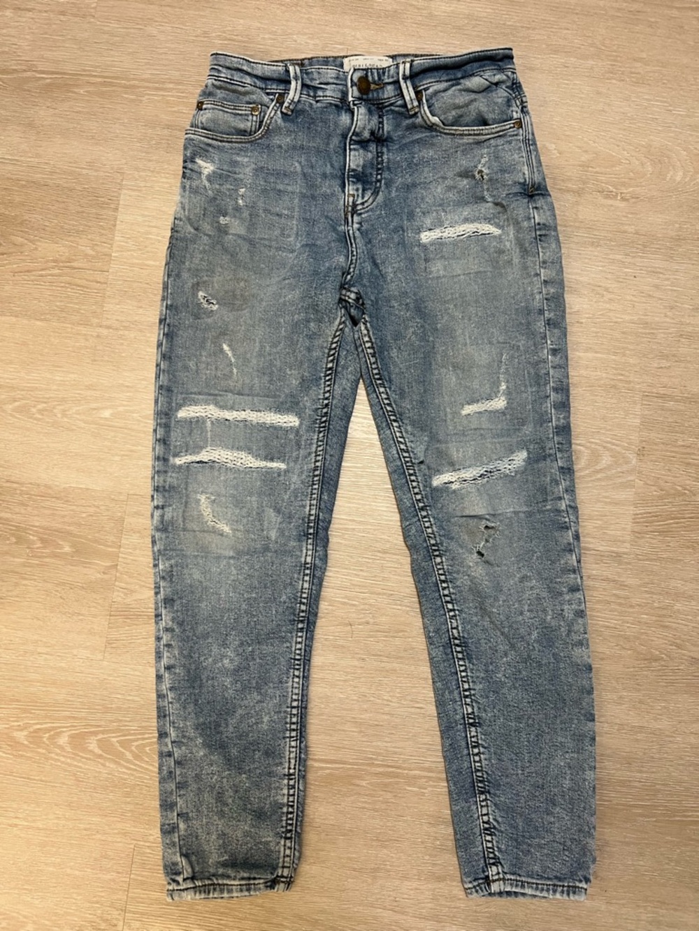 Pull&Bear Light Blue Denim Jeans